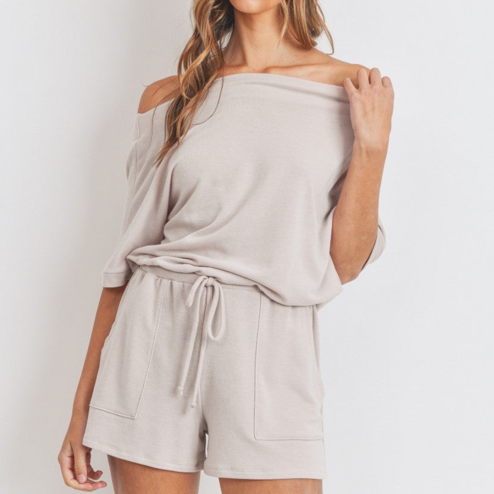French Terry Romper